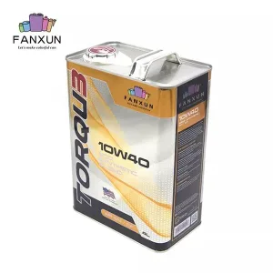Motor Lubricating Oil tin can