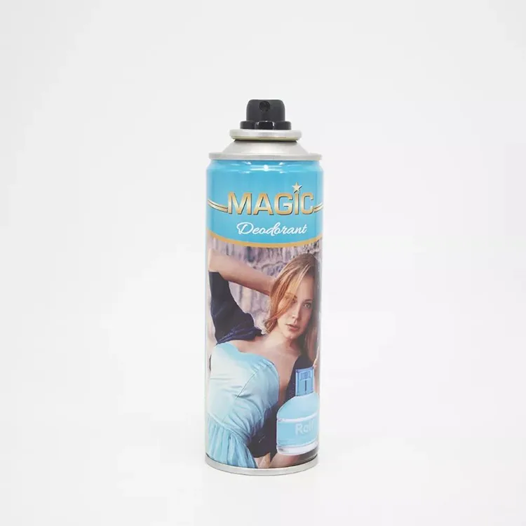 Empty Aerosol Spray Can
