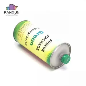 Brake fluid tin can