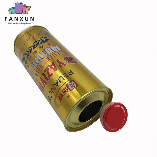 lubricant Metal tin cans