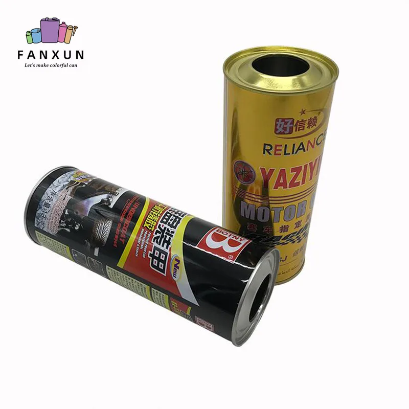 lubricant Metal tin cans