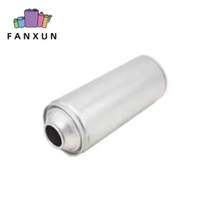 An empty aerosol canister