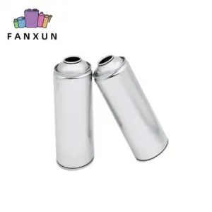 An empty aerosol canister