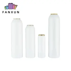 empty aerosol tin cans