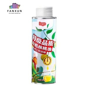 Edible Walnut Oil Tin Cans