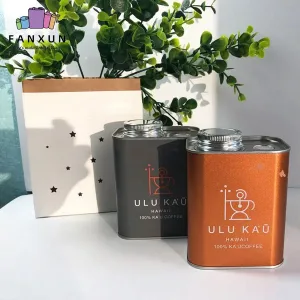 200g Custom Printing Tin Packaging Coffee Tin Can