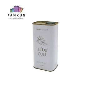 Tin can packing for Edible Oil 500ML