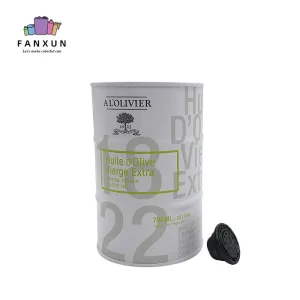 Metal Box Tin Can Olive Oil Barrel