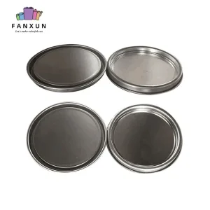 Custom Printed Prevents Rust 1L Round Lever Lid Tin