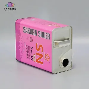 Motor Oil Tin Can