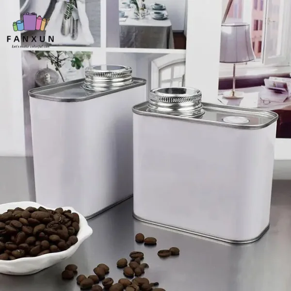 Coffee Bean Powder Tin Can Packaging