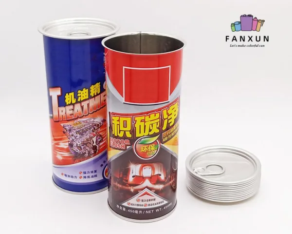 car care fully sealed easy open tin can