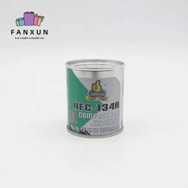 lubricating oil tin can