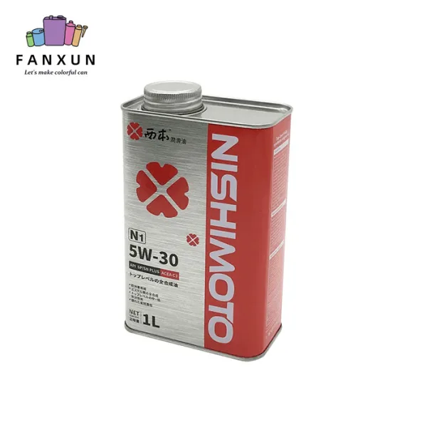 1L aerosol tin can metal pail Metal Oil Can