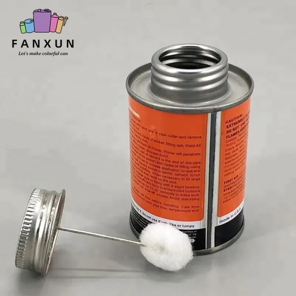 adhesive cans