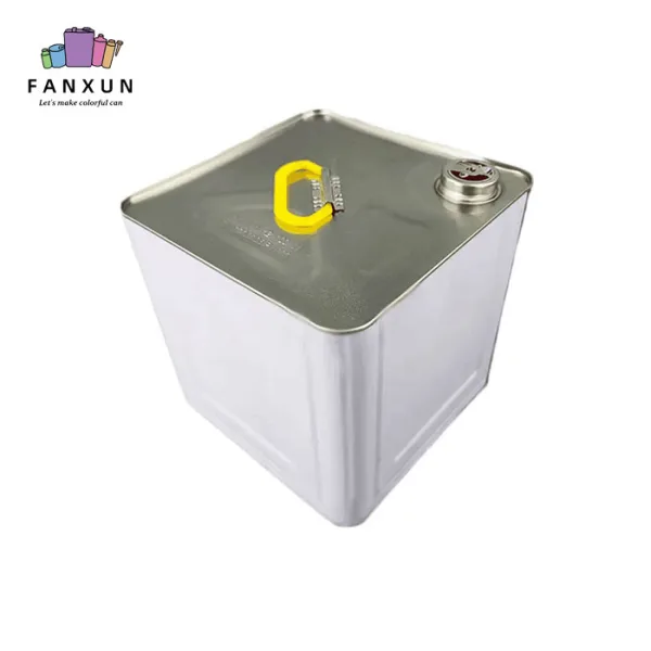 edible cooking oil metal pail packaging tin can