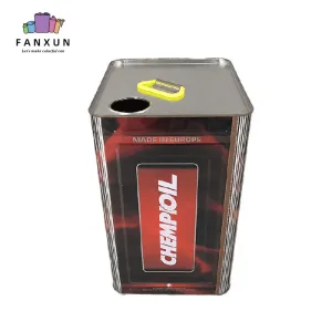 edible cooking oil metal pail packaging tin can