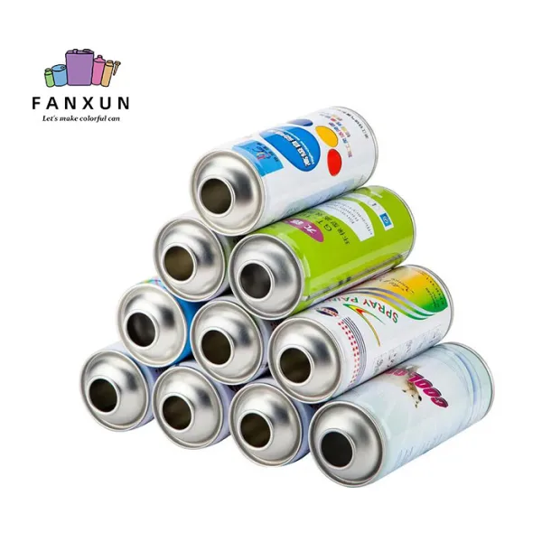 metal aerosol spray cans