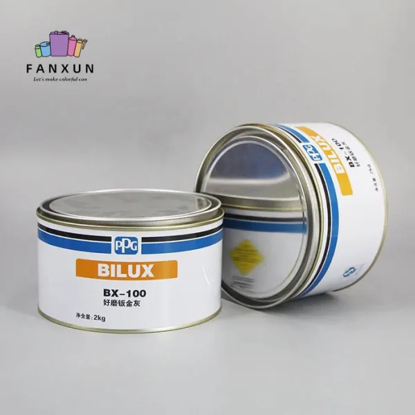 manufacturer 2KG metal Tin Can