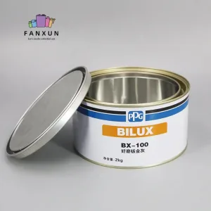 Wholesale manufacturer 2KG metal Tin Can