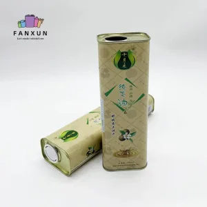 Hot sale metal packaging olive tin cans