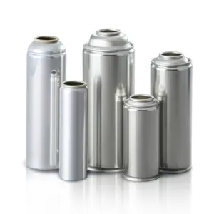 Wholesale custom size aerosol spray aluminum cans factory price