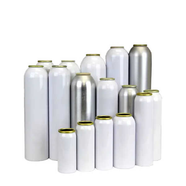 Customized Plain Round Aluminium Aerosol Cans
